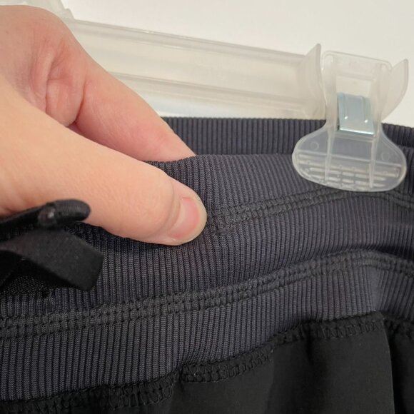 C9 BY CHAMPION Semi Fitted Drawstring Capri Pant Black Gray Colorblock Active L - Picture 6 of 15